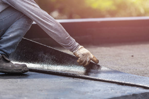 Professional Basement Waterproofing technician working in Phillipsburg, NJ